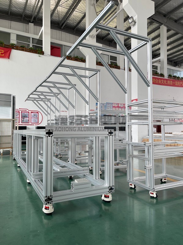 設備鋁型材框架有哪些常見的連接方法？